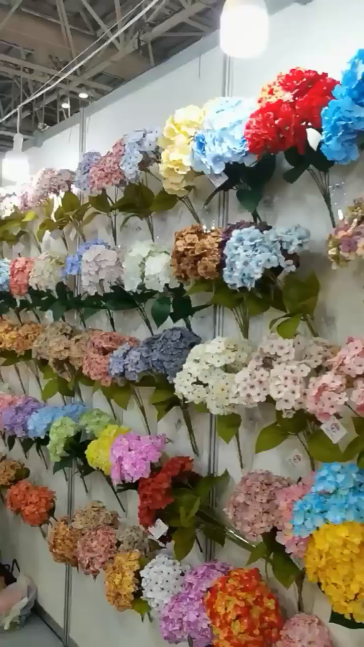 6 Head Autumn Artificial Peony Flowers for Wedding Decoration with Flower Arrangements Home Decoration Room Wedding Photography